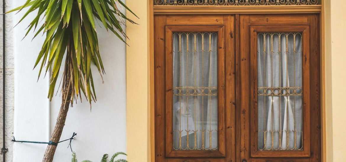 porte en bois
