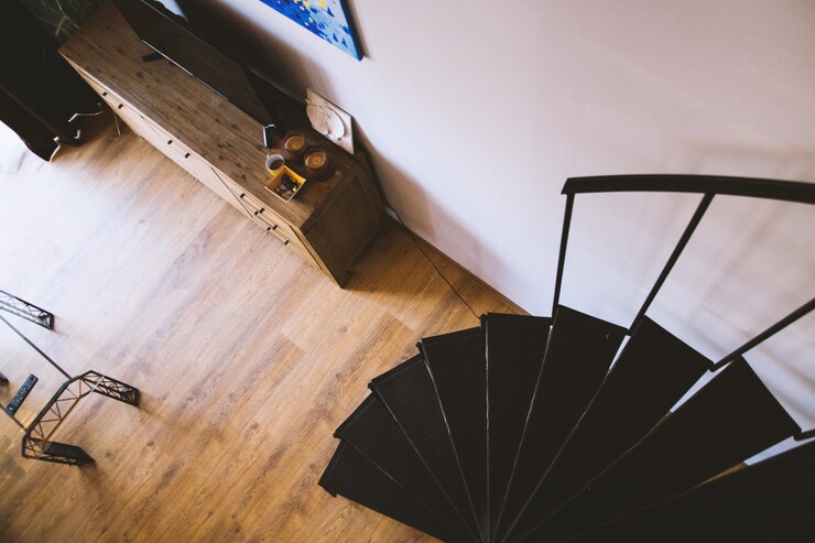 Escalier en bois