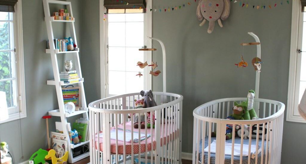 Chambre bébé pour jumeaux