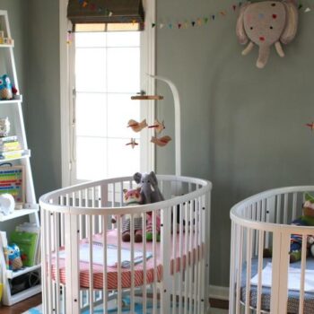 Chambre bébé pour jumeaux