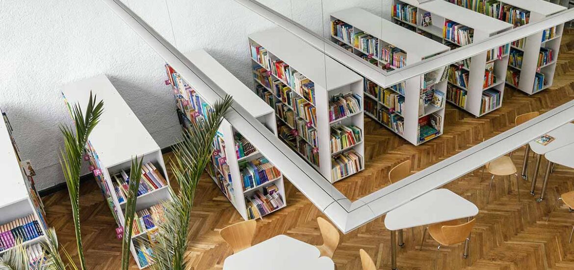 Une bibliothèque sur mesure